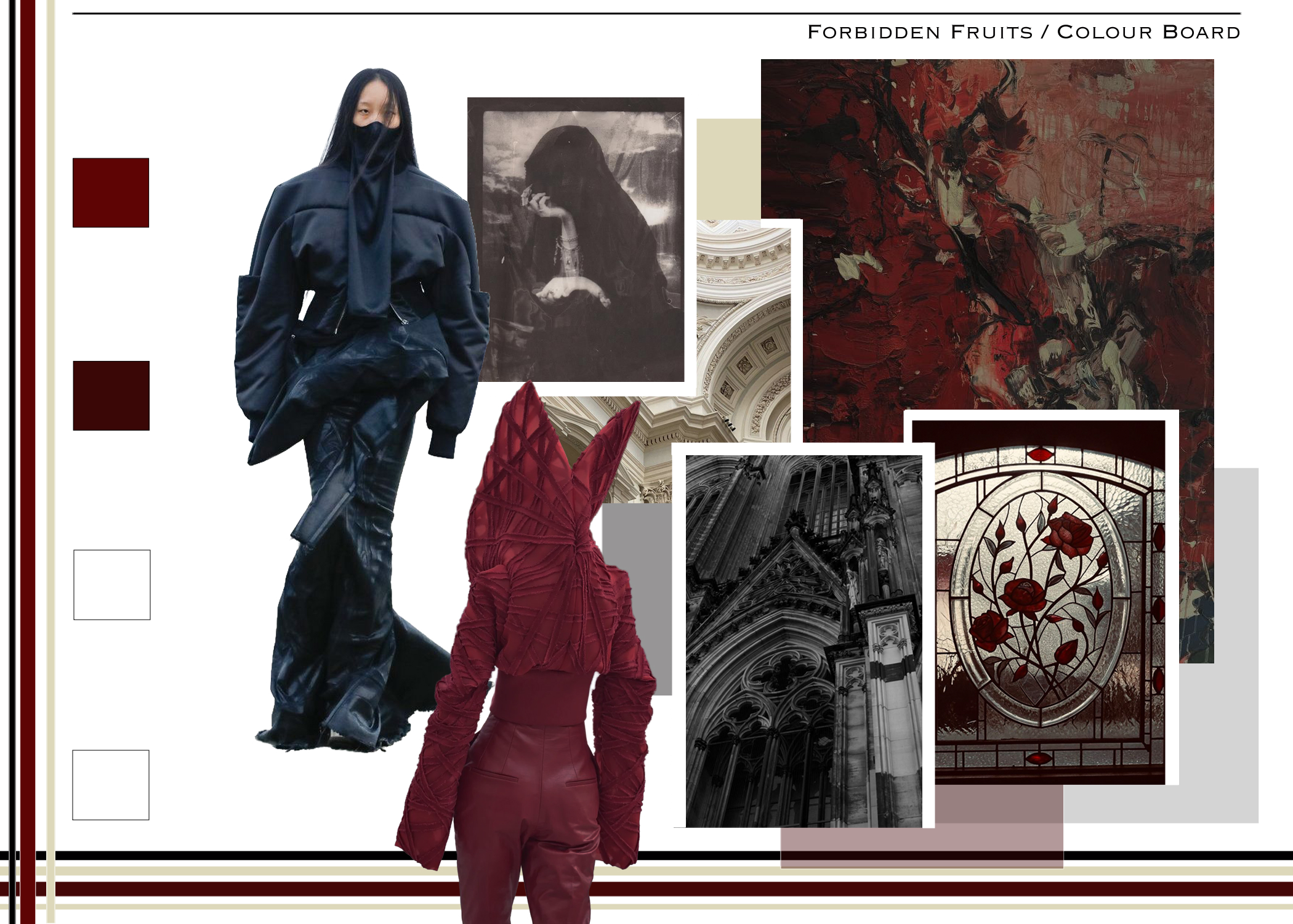 Forbidden Fruits colour board